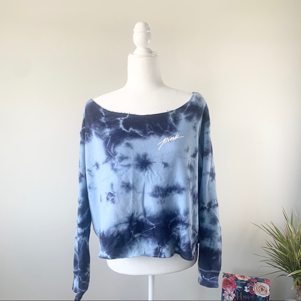 Pink by Victoria Secrets Tie Dye Longsleeve Shirt